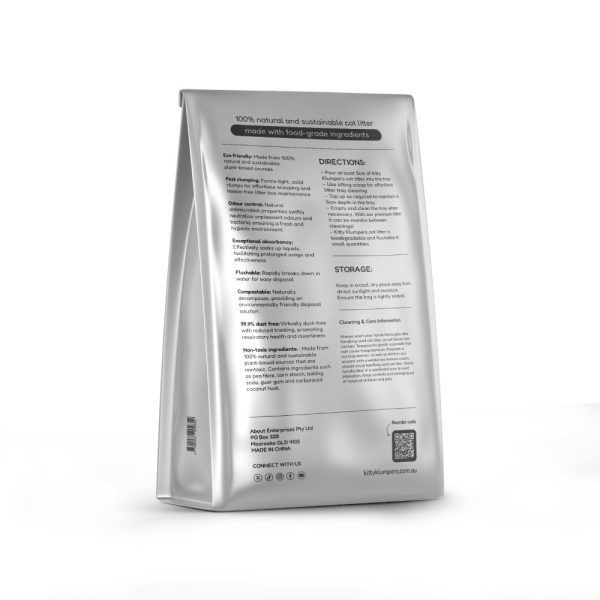 Tofu Plus Cat Litter 4.5kg (back)