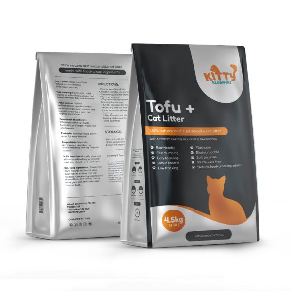Tofu Plus Carbon Cat Litter 4.5kg (both)