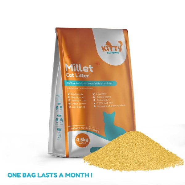 Millet cat litter 1 month